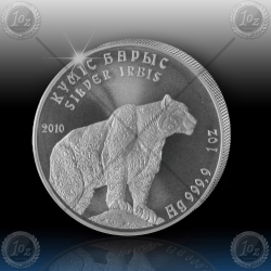 1oz KAZAHSTAN "Irbis" 2010